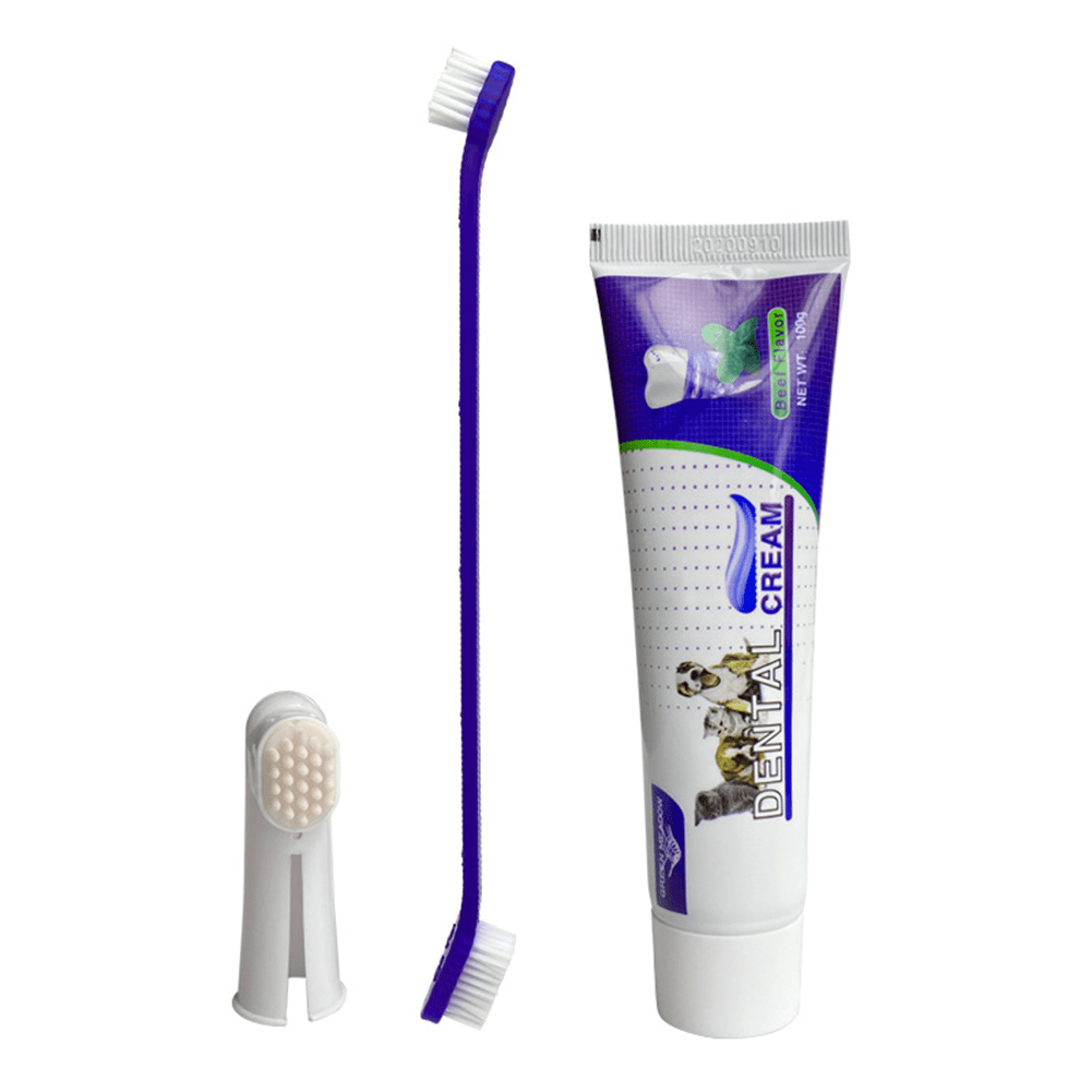 Pet dental health set